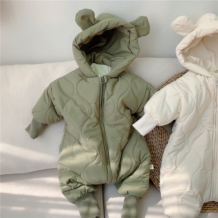 Kids Baby Bears Thickened Warm Winter Clothes