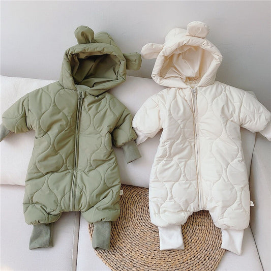 Kids Baby Bears Thickened Warm Winter Clothes